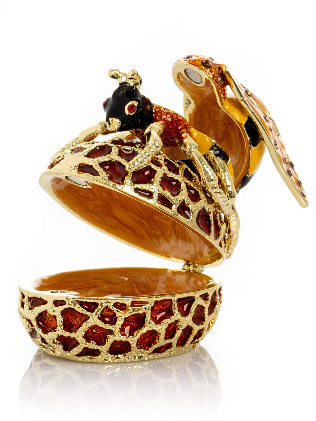 Bee on Beehive Trinket Box-3