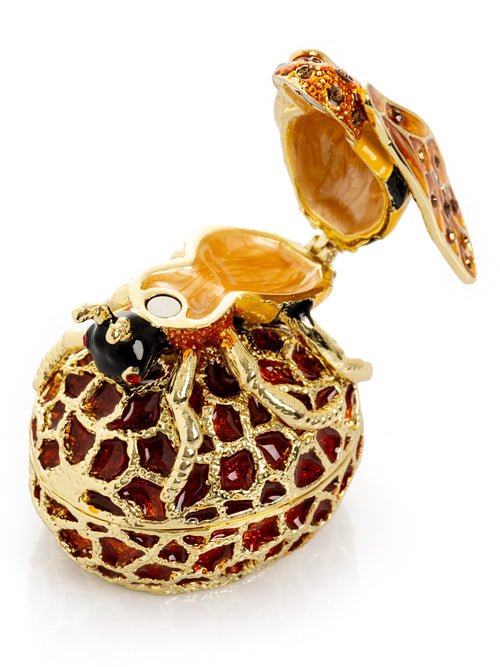 Bee on Beehive Trinket Box-1