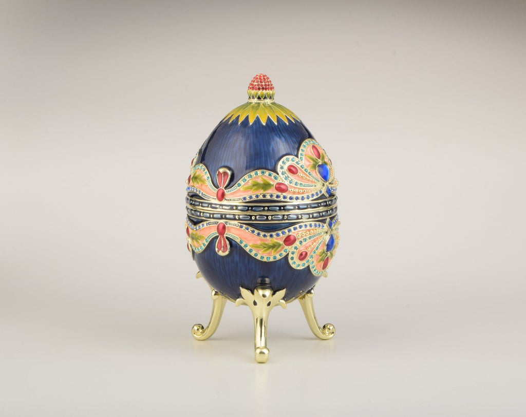 Blue Colorful Russian Egg-2